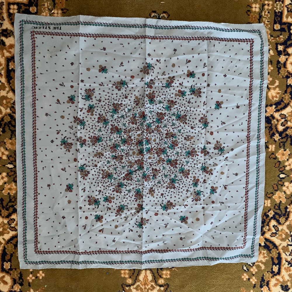 The Studio Flower Head Bandana
